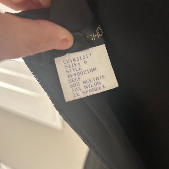 Tadashi Shoji Dress Ruched Sheath Cocktail Formal Elegant Classic Sleek Bodycon - Picture 13 of 13